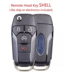 NEW FORD F150 F250 F350 F450 F550 Ranger Raptor  2015-2021 Remote Flip Key SHELL CASE