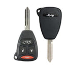 Jeep Commander Cherokee 2005-2007 4 Button Remote Head Key KOBDT04A