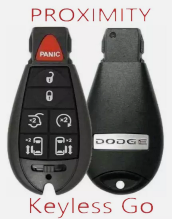 KEYLESS GO Fobik For 2008 - 2020 Dodge Grand Caravan Remote Key IYZC01C