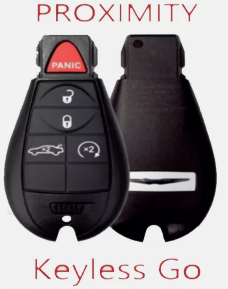 KEYLESS GO Fobik For 2008 - 2010 Chrysler 300 Remote Key IYZC01C