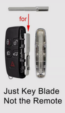 Emergency Smart Key Blade Blank Insert For Jaguar Land Rover Prox Remote Uncut