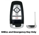Ford  2017-2022 4-Button Smart Key SHELL for M3N-A2C93142300