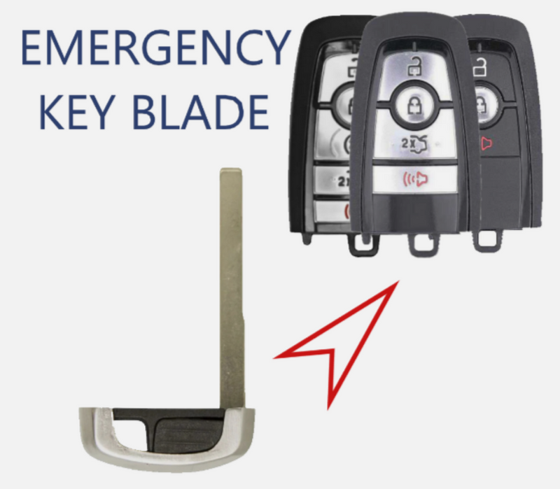 HU101 Emergency Key Blade For 2017 - 2021 Ford 164-R8168