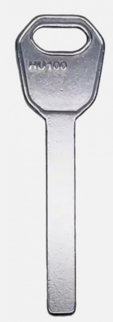 HU100 Replacement Mechanical Key For CHEVROLET GMC BUICK 2012 - 2026