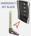 LXP90 Emergency Key Blade for 2018 - 2021 Lexus / PN: 69515-33150