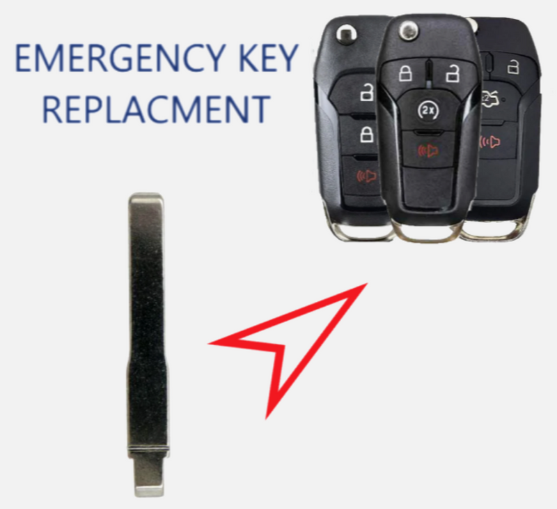 Remote Flip Key Blade For Ford 2013-2026 HU101 PN: 164-R7986