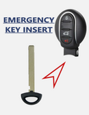 Emergency Insert key blade For Mini Cooper HU127 / HU100R