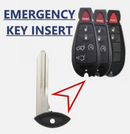 Y171 Y159 2008-2021 Chrysler Dodge Jeep Insert Emergency Key Blade 68029829AA