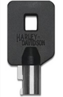 Black Head Tubular Barrel Key For Harley-Davidson Motorcycles 10