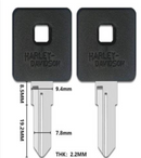 X234 HYD13 HD4D  Key for Harley Davidson Sportster 2012 - 2021 Motorcycle