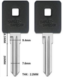 X285 / HYD18 Uncut Key Blank C For  Harley-Davidson Sportster 2012+