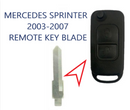 MB17 / YM15  2003-2007 Mercedes / Dodge W901-W905 Sprinter Flip Key BLADE