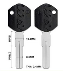KTM Uncut  Key Blank  For Super Duke 1290 R/GT,Super Adventure 1290,1050/1090