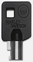 Skull Head Tubular Barrel Key For Harley-Davidson Motorcycles 09