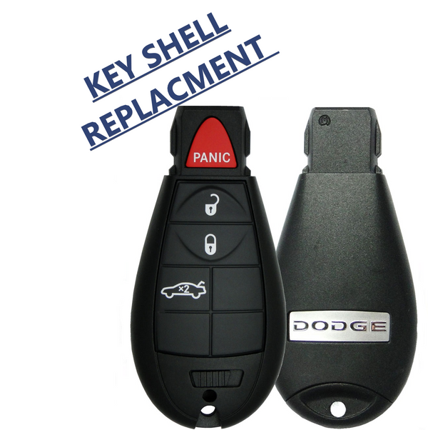 Fobik Remote Key SHELL For DODGE Challenger Charger 2008 - 2013