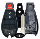 3 Button Fobik Key Shell for 2008 - 2018 Dodge Ram GQ4-53T IYZC01C M3N5WY783X