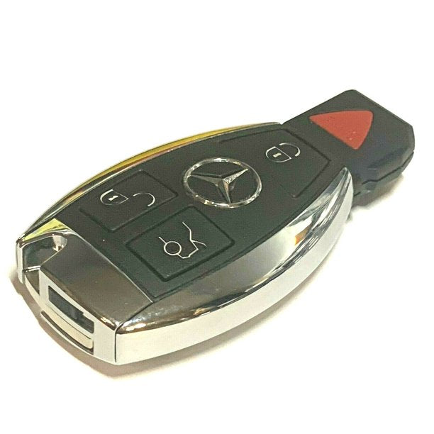 Mercedes Benz 1997-2014 / 4-Button Fobik Key / IYZ-3312 NEC & BGA