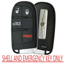 4B Smart Key SHELL for Chrysler 2015 - 2022 M3M-40821302