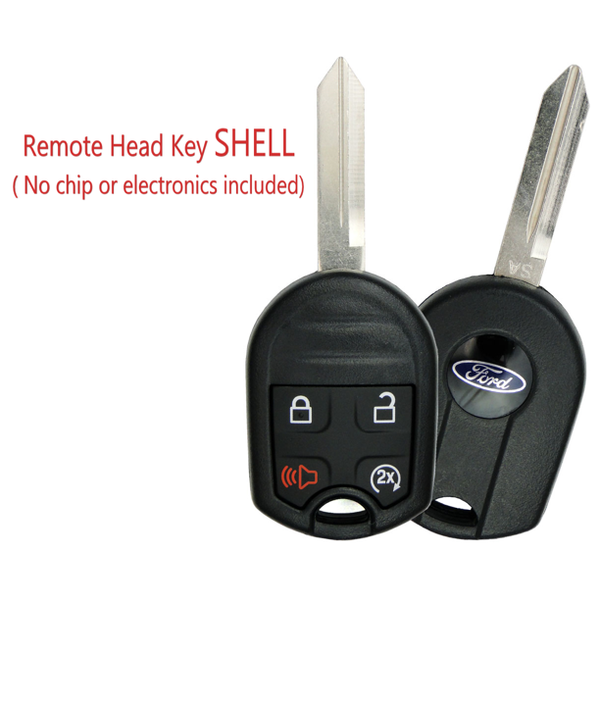 Ford 4 Button Rs New Style Remote Head Key Shell H75 Blade CWTWB1U793