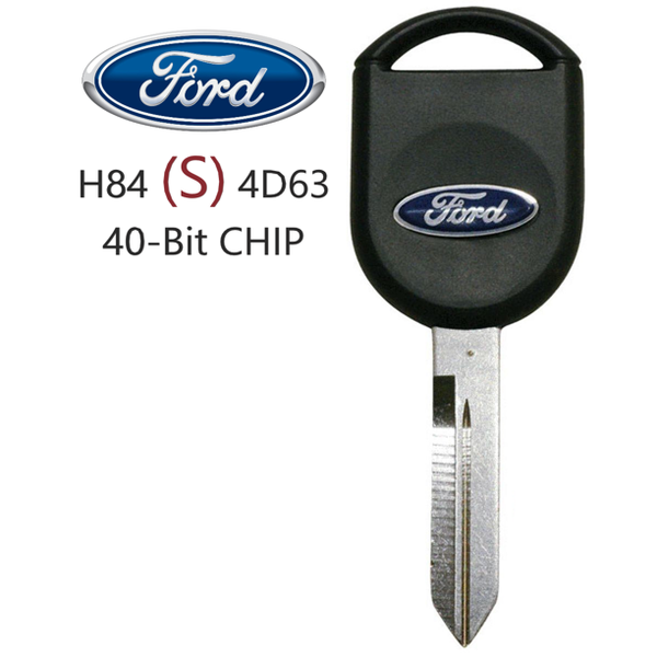 Ford S H84 40 BIT Transponder Chip Key