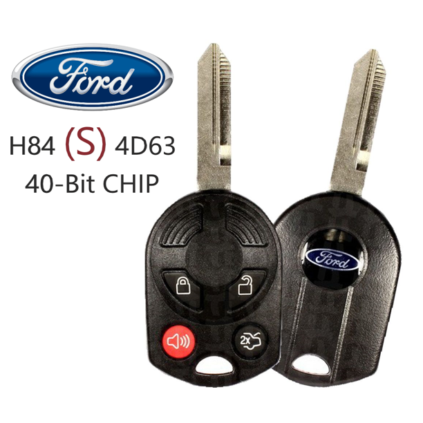 Ford Remote Key 4 Button OUCD6000022 / CWTWB1U793 OS 4D63 40 BIT (S) OEM Chip