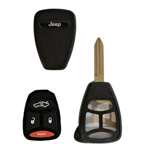 Jeep 4 Button (BIG) Remote Head Key SHELL for KOBDT04A