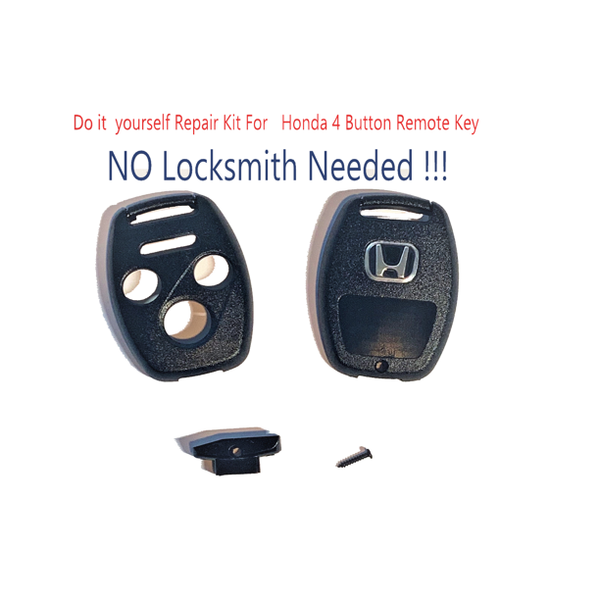 Repair Kit Shell for Honda 2006 - 2014 4 button Super Strong No Locksmith Needed