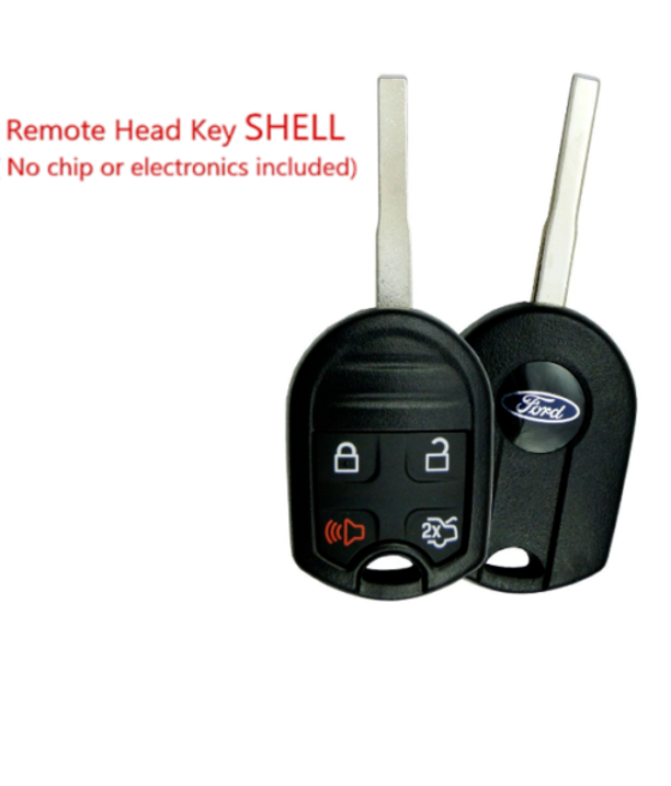 ford Fiesta 2015 - 2019 4 Button Remote Key Shell CWTWB1U793