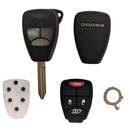 Dodge 4 Button Remote Head Key Shell Case OHT M3N