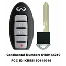 Infiniti Q50 Q60 2016-2018  5 Button Smart Key  KR5S180144014  S180144210