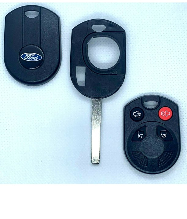 Ford 4 Button Old Style Remote Head Key Shell High Security Blade