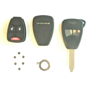 Dodge 3 Button Remote Head Key Shell Case Oht M3n