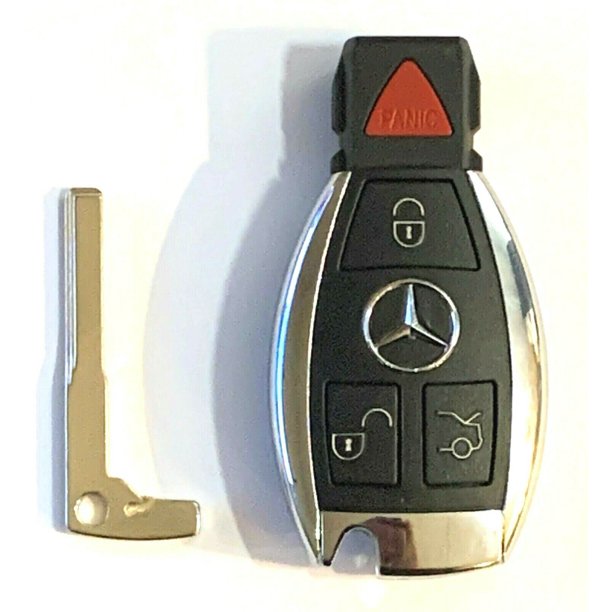Mercedes Benz 1997-2014 / 4-Button Fobik Key / IYZ-3312 NEC & BGA