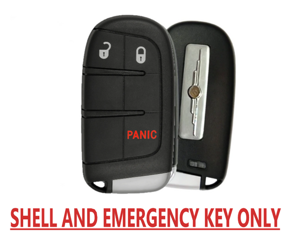 3 Button Smart Key SHELL for Chrysler 2015 -2022 M3M-40821302