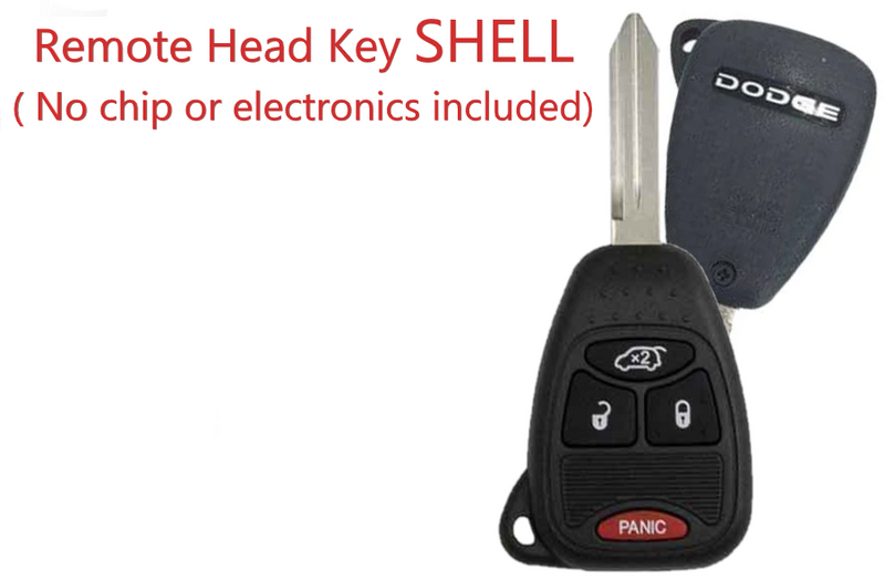 Dodge 4 Button Remote Head Key Shell Case OHT M3N