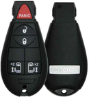 Dodge Caravan Grand Caravan 2008 - 2020 Fobik Remote Key IYZ-C01C
