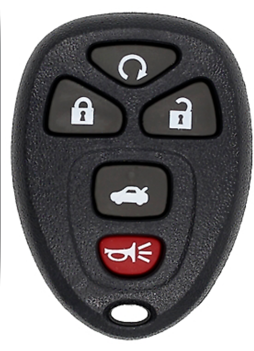 GM 2005-2011 5 Button Keyless Entry Remote KOBGT04A