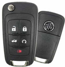 Buick 2010-2019 5-Button Flip Key OHT01060512 (non-PEPS)