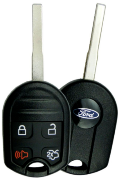 Ford Fiesta 2012-2019 4-Button Remote Head Key CWTWB1U793