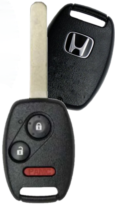 Honda 2005-2014 3 Button Remote Head Key  OUCG8D-380H-A  (46 Chip)