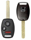 Honda 2007-2015 3 Button Remote Head Key  MLBHLIK-1T