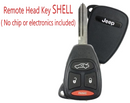 Jeep 4 Button (BIG) Remote Head Key SHELL for KOBDT04A