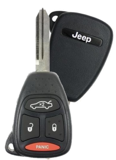 Jeep Commander Cherokee 2005-2007 4 Button Remote Head Key KOBDT04A