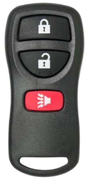 Nissan Infiniti 2002-2017 3 Button Keyless Entry Remote  KBRASTU15