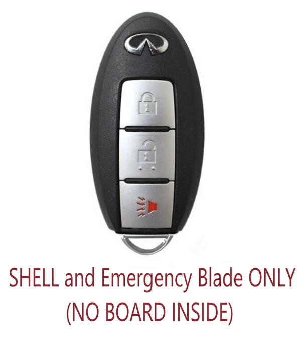 3 Button Smart Key SHELL For Infiniti 2008-2013 Models KR55WK49622