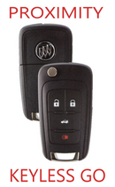 Buick 2010 - 2017 Remote Flip Key OHT05918179 PEPS Keyless Go Proximity