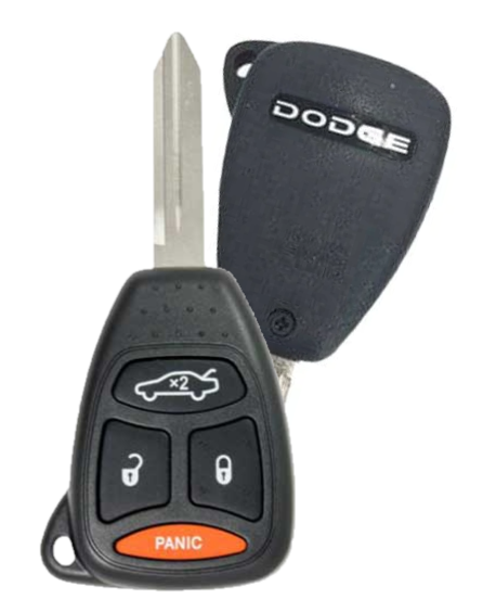 Dodge 2005 - 2010 4 Button Remote Head Key Kobdt04a Kob