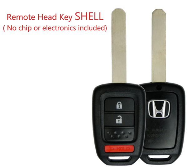 Honda CR-V Crosstour Fit 2013-2020 3 Button Remote Key SHELL (MLBHLIK6-1T)