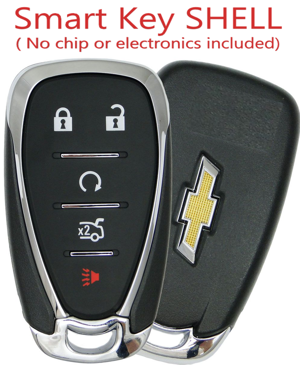 5-Button Smart Key SHELL for Chevrolet 2016-2022 HYQ4AA HYQ4EA