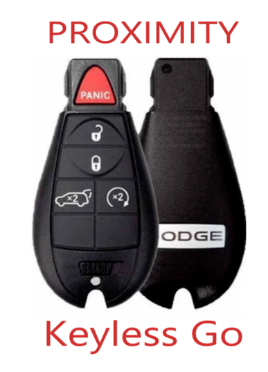 KEYLESS GO Fobik For DODGE DURANGO 2011 - 2013 5 Button Remote Key IYZC01C A+++